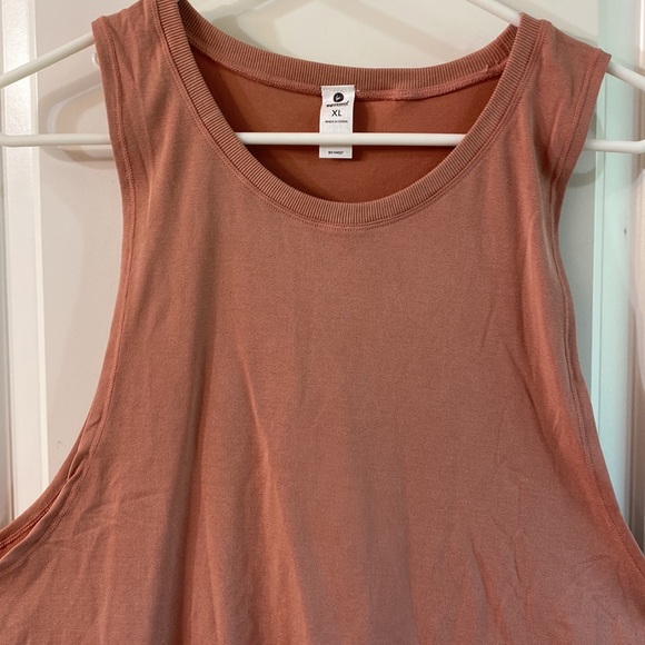 Mauve Taupe Drop Armhole Tank - Picture 2 of 8